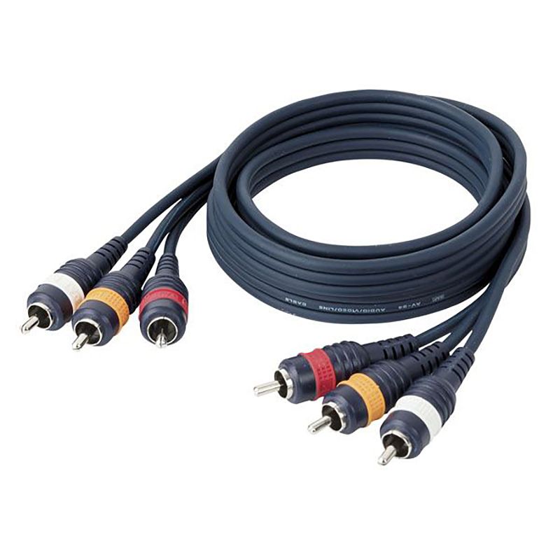 Foto van Dap fl47 - 2x rca + 1x digital cable 6 meter