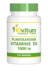Foto van Elvitum vitamine d3 1000 ie plantaardig tabletten