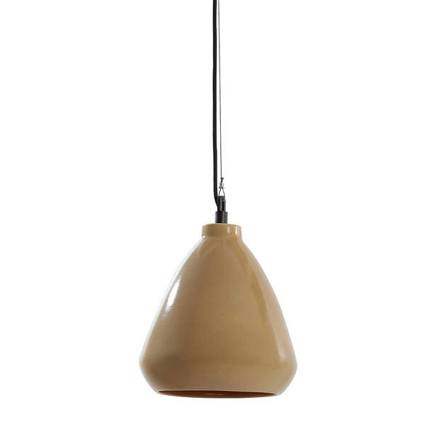 Foto van Light & living - hanglamp desi - 22.5x22.5x25 - groen