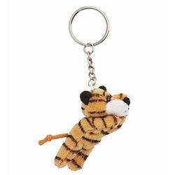 Foto van Pluche sleutelhanger tijger knuffel 6 cm - knuffel sleutelhangers