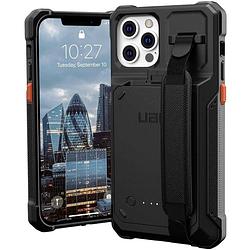Foto van Urban armor gear workflow battery case backcover apple iphone 14, iphone 13 zwart