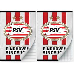 Foto van Psv schriften lijn en ruit 10 mm a4 - 4 stuks