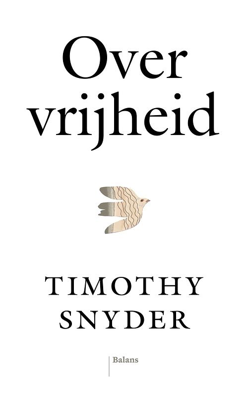 Foto van Over vrijheid - timothy snyder - ebook