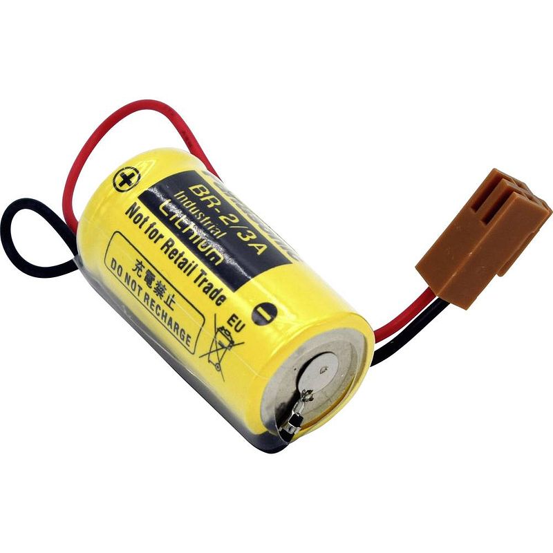 Foto van Beltrona br-2/3a speciale batterij stekker lithium 3 v 1200 mah 1 stuk(s)