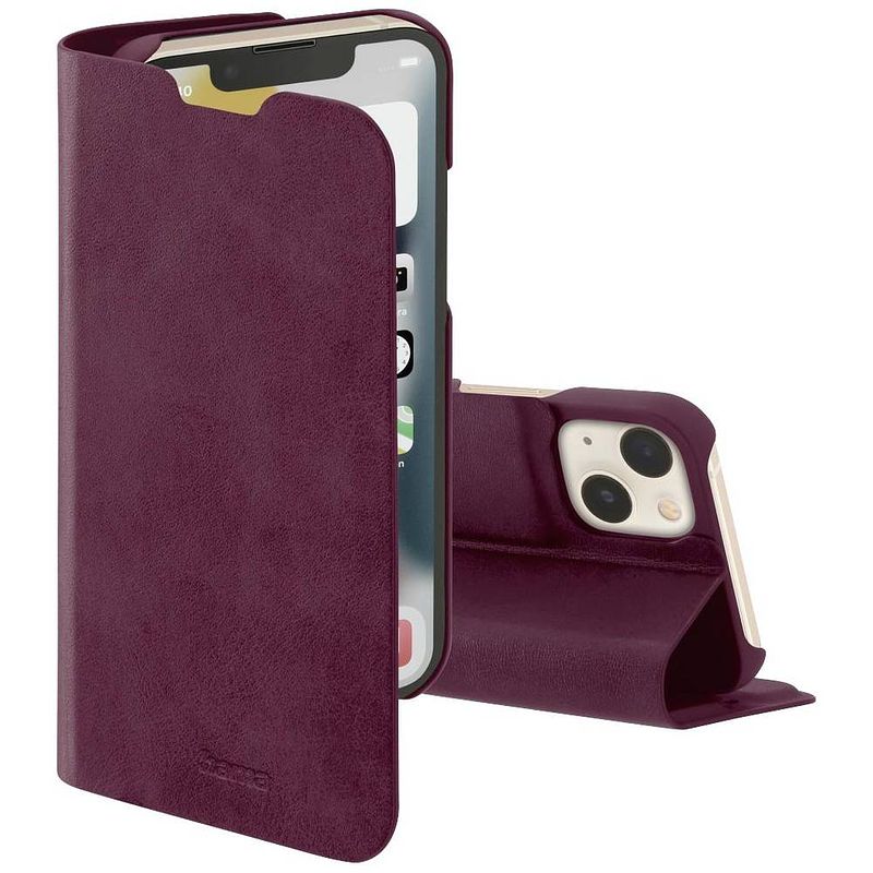 Foto van Hama guard pro booklet apple iphone 14 bordeaux