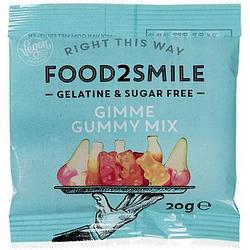 Foto van Food2smile gimme gummy mix minizakjes 1 x 20g bij jumbo