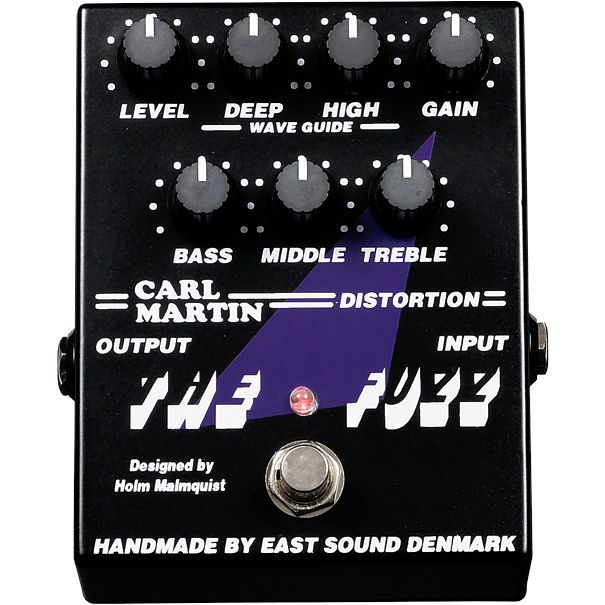 Foto van Carl martin the fuzz distortion pedal