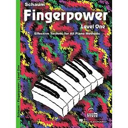 Foto van Hal leonard fingerpower level 1 pianoboek