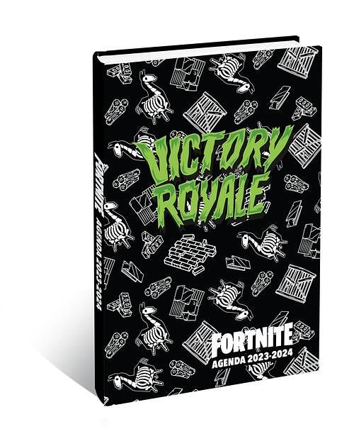 Foto van Fortnite - schoolagenda - 2023 - 2024 - interstat - hardcover (9789464325287)