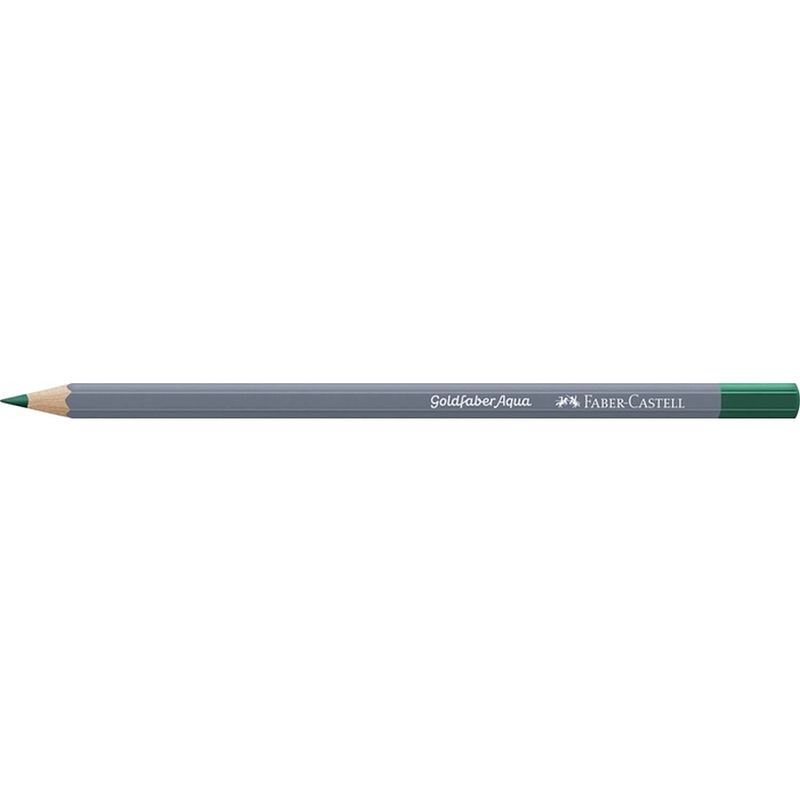 Foto van Aquarelkleurpotlood faber-castell goldfaber 161 phthalogroen