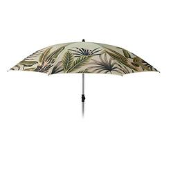 Foto van 4goodz strandparasol tropical bladeren 200 cm - olijfgroen