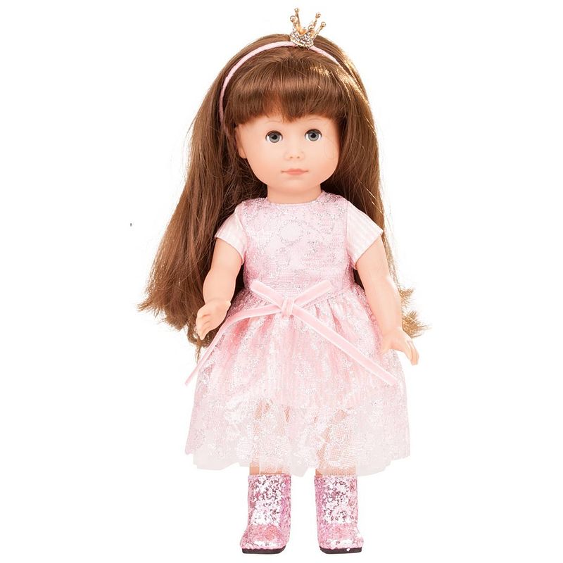 Foto van Götz just like me, """"prinzessin chloe"""", bruin haar, slaapogen, 27 cm