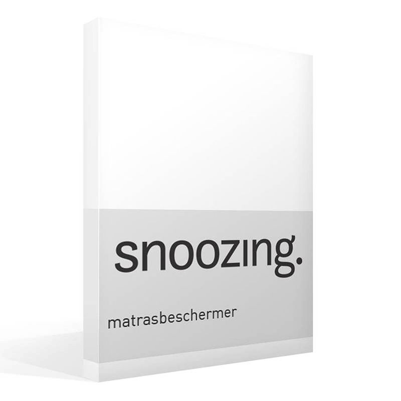 Foto van Snoozing - matrasbeschermer - 80/90x200 - wit