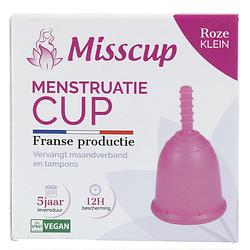 Foto van Misscup menstruatie cup klein roze