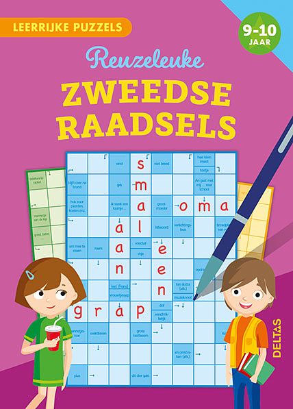 Foto van Reuzeleuke zweedse raadsels - znu - paperback (9789044758177)