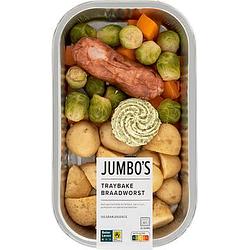 Foto van Jumbo'ss traybake braadworst 450 g