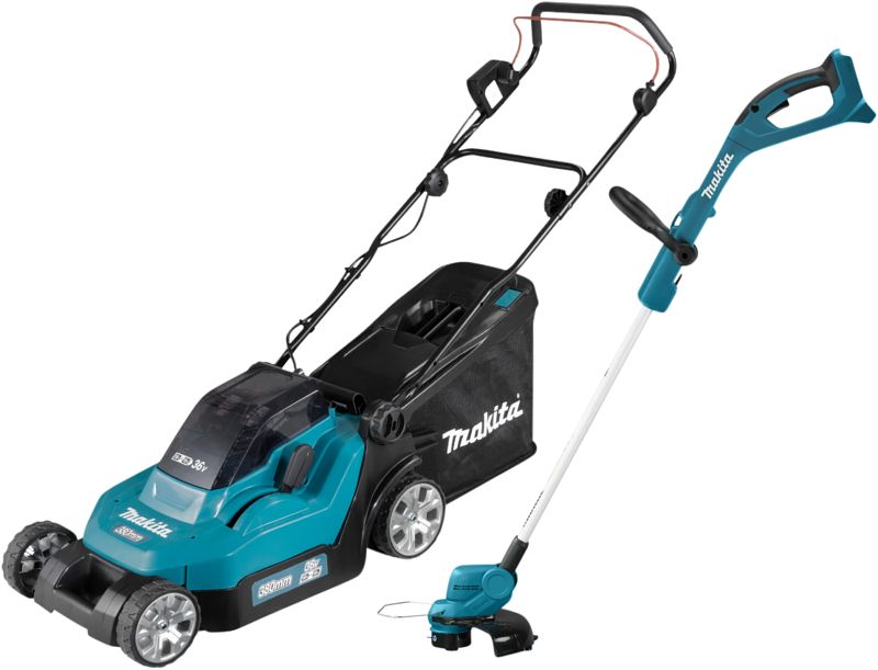 Foto van Makita dlm382z + makita dur193z (zonder accu)