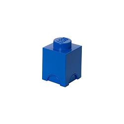 Foto van Lego brick 1 opbergbox - blauw