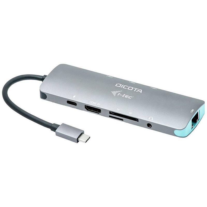 Foto van Dicota d31954 usb-c dockingstation geschikt voor merk: universeel