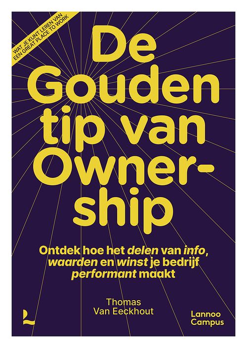 Foto van De gouden tip van ownership - thomas van eeckhout - paperback (9789401487917)