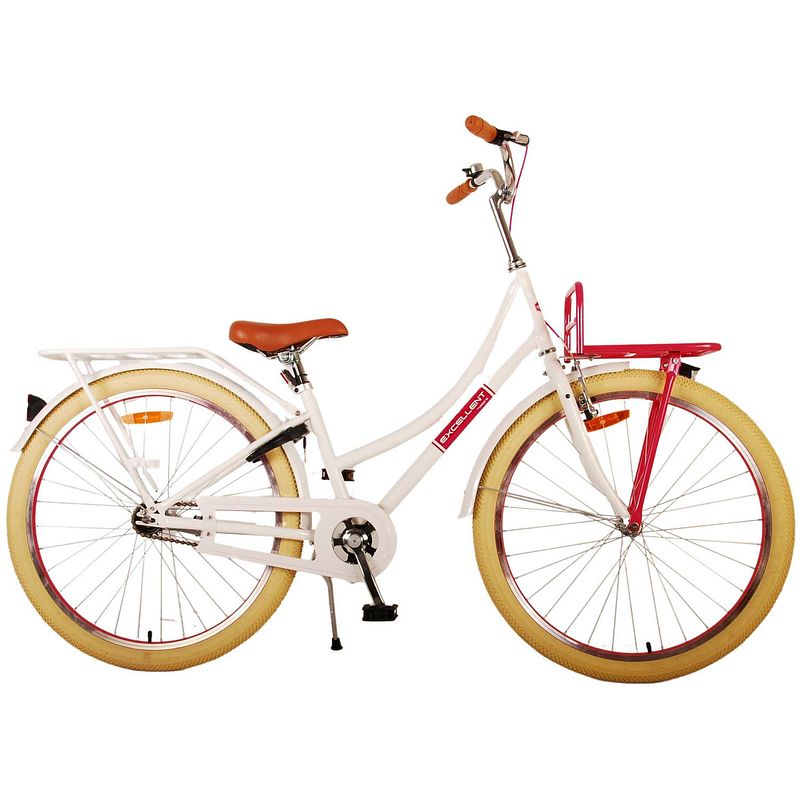 Foto van Volare excellent kinderfiets - meisjes - 26 inch - wit