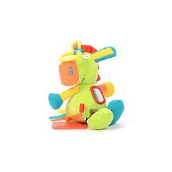 Foto van Dolce classic activiteitenknuffel pony polo - 24 cm