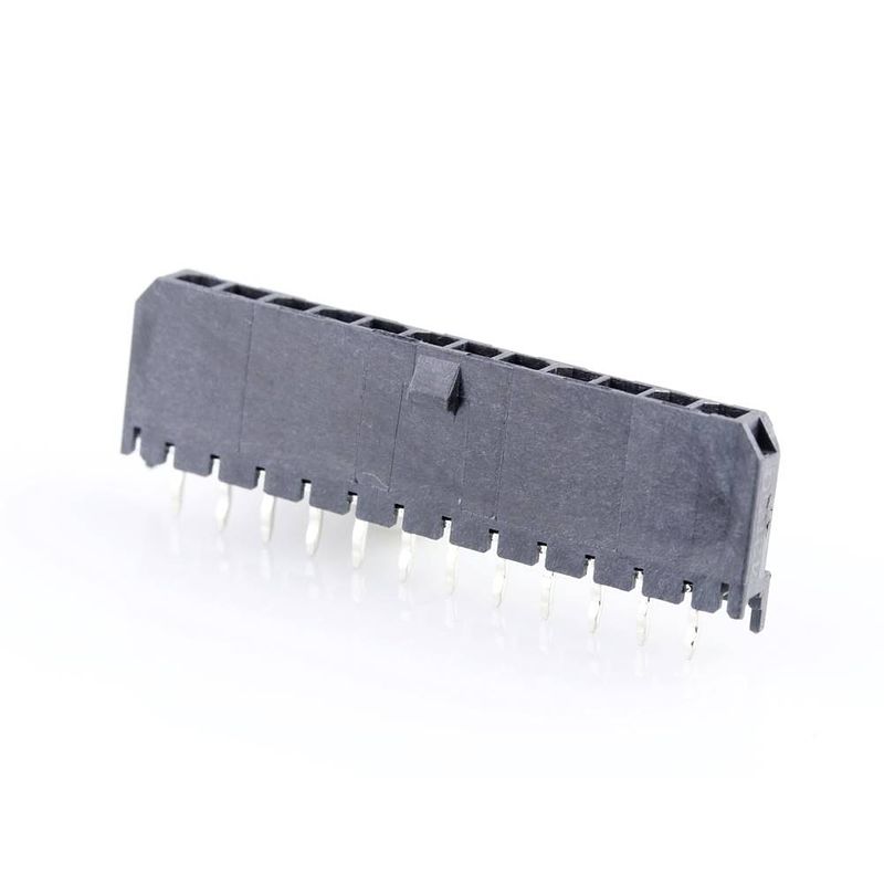 Foto van Molex 436501217 male header, inbouw (standaard) totaal aantal polen: 12 rastermaat: 3.00 mm 1 stuk(s) tray