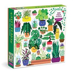 Foto van Happy plants 500 piece family puzzle - puzzel;puzzel (9780735376762)