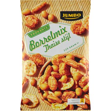 Foto van Jumbo krokante borrelmix thaise stijl 225g