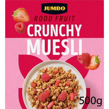 Foto van Jumbo muesli rood fruit 500g