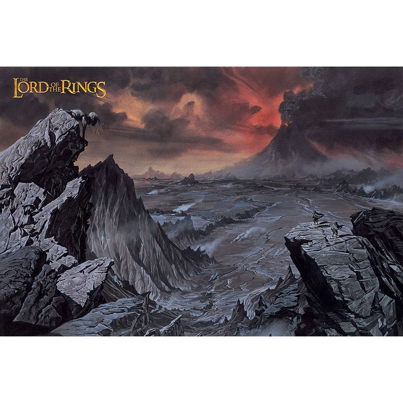 Foto van Pyramid the lord of the rings mount doom poster 91,5x61cm