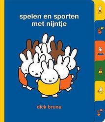 Foto van Spelen en sporten met nijntje - dick bruna - kartonboekje;kartonboekje (9789056479374)