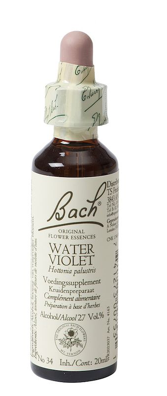 Foto van Bach flower remedies waterviolier 34