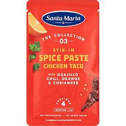 Foto van Santa maria stirin spice paste chicken taco 100g bij jumbo