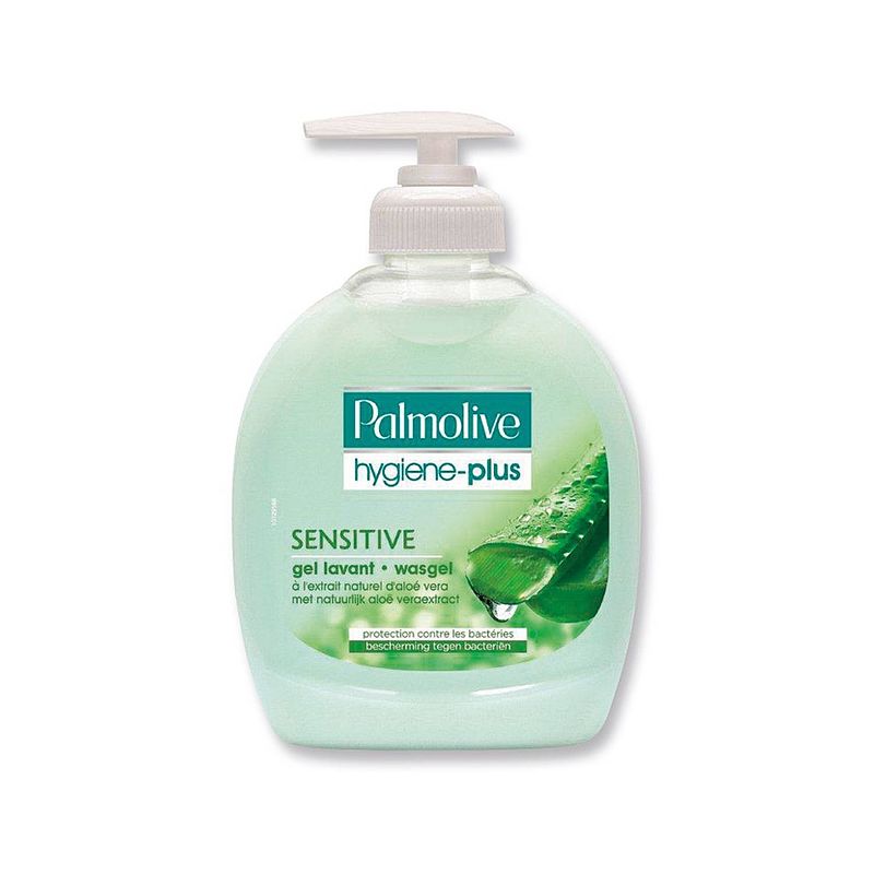 Foto van Palmolive hygiëne plus handzeep sensitive, 300ml