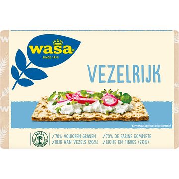 Foto van Wasa vezelrijk 300g bij jumbo