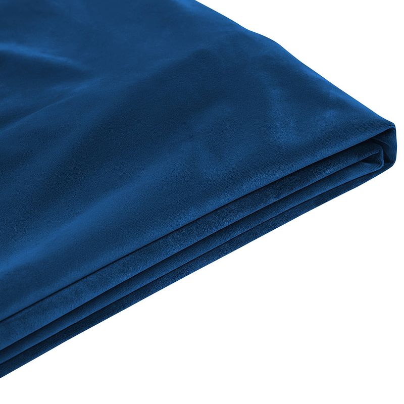 Foto van Beliani fitou - bekleding voor bedframe-blauw-fluweel