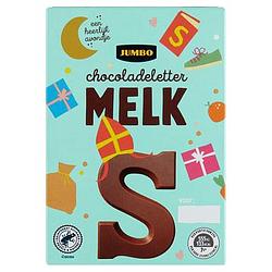 Foto van Jumbo chocoladeletter melk s 75g aanbieding bij jumbo | alle soorten 75 gram