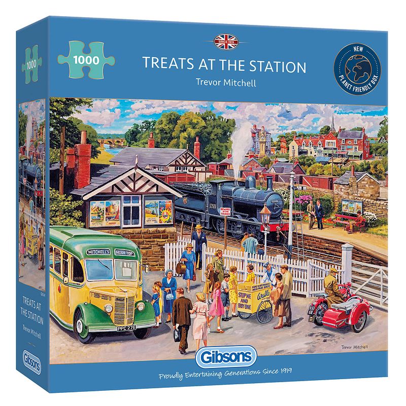 Foto van Gibsons treats at the station (1000)