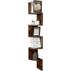Foto van Nancy'ss boekenkast met 5 niveaus - 127,5cm archiefkast - kast - boekenkasten industrieel