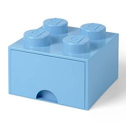 Foto van Lego 4003 storage brick opberglade 2x2 lichtblauw