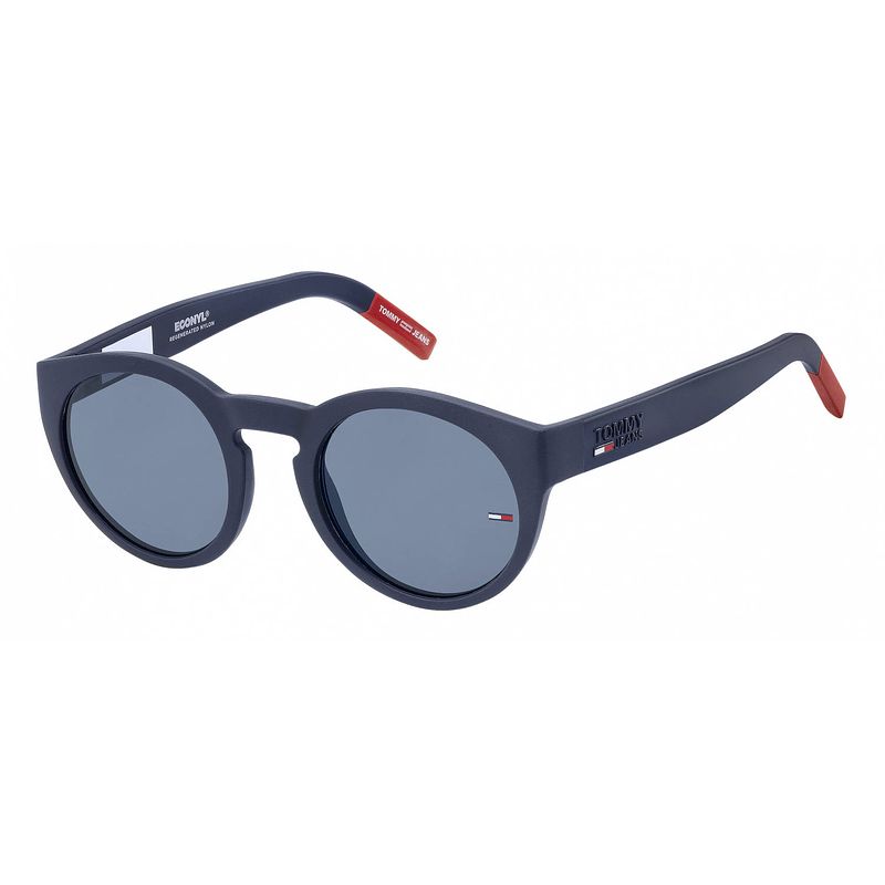 Foto van Tommy hilfiger zonnebril 0003/s cat. 3 rond nylon blauw