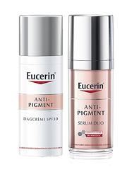 Foto van Eucerin anti-pigment combiset - dagcreme en serum duo