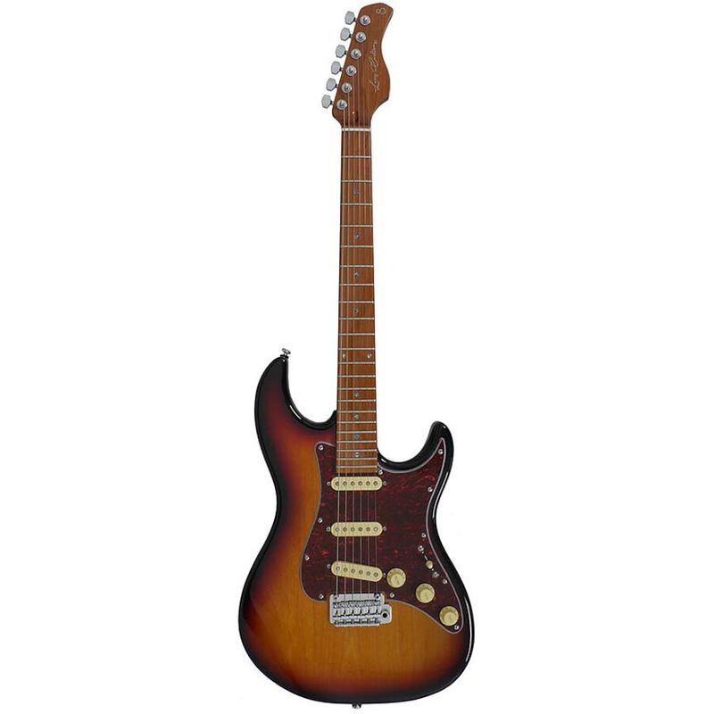 Foto van Sire larry carlton s7v 3-tone sunburst elektrische gitaar