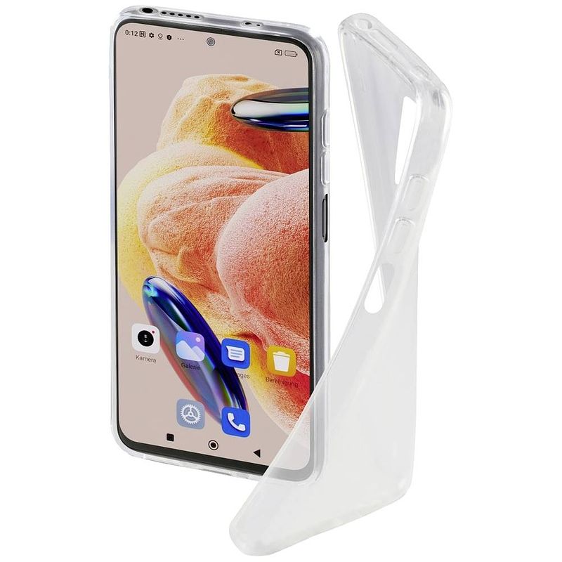 Foto van Hama crystal clear cover xiaomi redmi note 12 pro 4g transparant