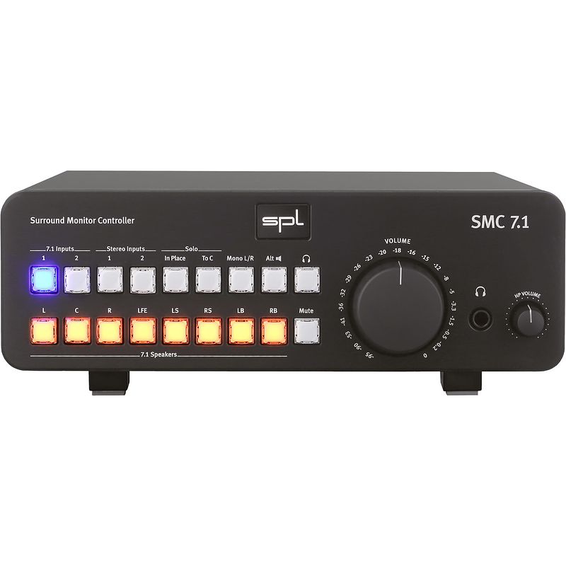 Foto van Spl smc 7.1 black monitor controller