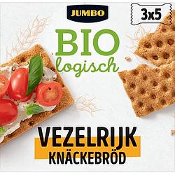 Foto van Jumbo biologisch vezelrijk knackebrod 3 x 5 stuks