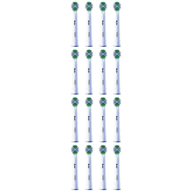 Foto van Oral-b precision clean opzetborstel voor elektrische tandenborstel 16 stuk(s) wit