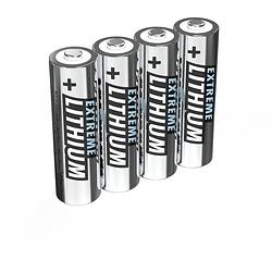 Foto van Ansmann extreme aa batterij (penlite) lithium 2850 mah 1.5 v 4 stuk(s)