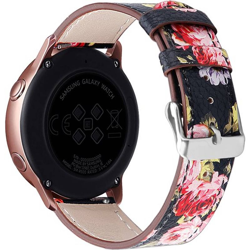 Foto van Smartphoneclip - bandje pink flower - voor galaxy watch active (2)